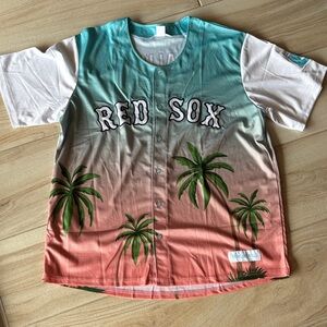 Margaritaville Red Sox 5o’clock somewhere Button-Down Jersey